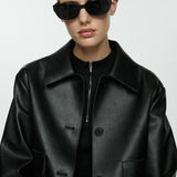 Mango jacket sabina in black