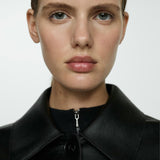 Mango jacket sabina in black