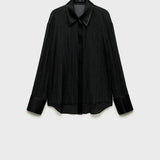 Mango shirt khoi in black