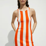 Mango dress gabriela in orange