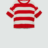 Mango sweater gabi in red