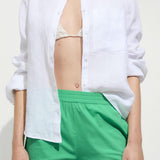 Mango shorts paris in green