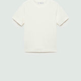 Mango sweater basic in raw-unbleached