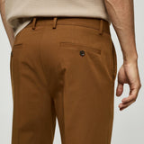 Mango trousers parioli in terracotta