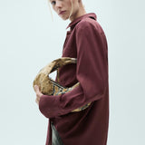 Mango shirt aurelia in violet