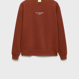 Mango sweatshirt hotelc in terracotta