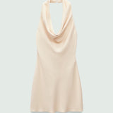 Mango dress luc in raw-unbleached