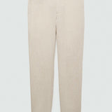 Mango trousers oyster in raw-unbleached