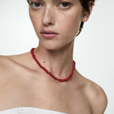 Mango top lora in off white