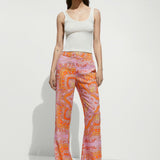 Mango trousers farrah in pink