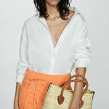Mango skirt mia in orange