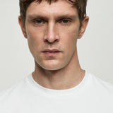 Mango t-shirt strech in white