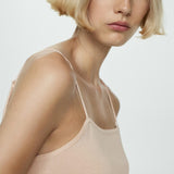 Mango top tamariz in nude