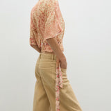 Mango blouse cuca in raw-unbleached