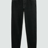 Mango jeans bob in black denim