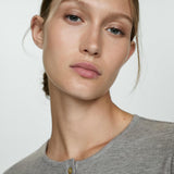 Mango t-shirt centeno in grey