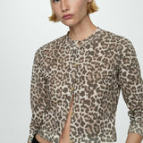Mango cardigan carry in camel