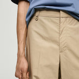 Mango trousers davide in beige