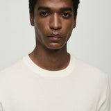 Mango sweater antigua in off white