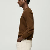 Mango sweater antigua in coffee