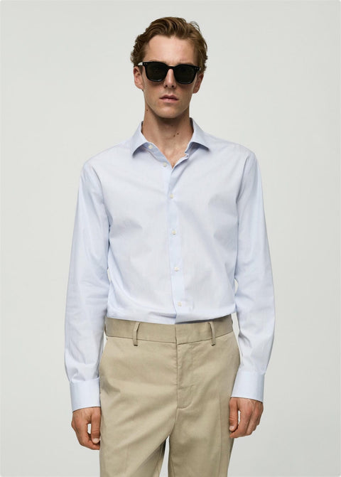Mango shirt vecchia in white