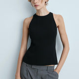 Mango top igu in black