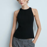 Mango top igu in black