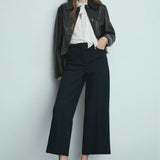 Mango trousers nina in navy