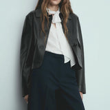Mango trousers nina in navy