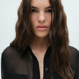 Mango jumpsuit kumy in black