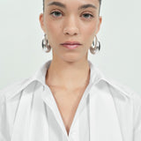 Mango shirt gara in off white