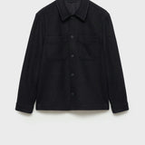 Mango jacket paolo in navy