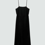 Mango dress fortuny in black