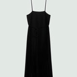 Mango dress fortuny in black