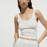 Mango top pear in white