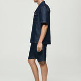 Mango shirt leste in soft denim