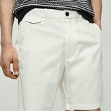 Mango bermudas ermete in off white