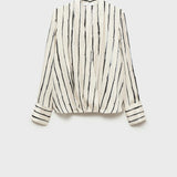Mango blouse roki in white