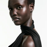 Mango dress xwrap in black