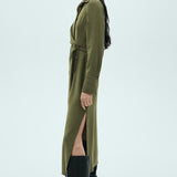 Mango dress jolie in green