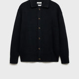 Mango cardigan corso in navy