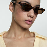 Mango jumpsuit tamariu in pastel yellow