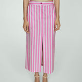 Mango skirt capri in pink