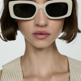 Mango vest celia in raw-unbleached