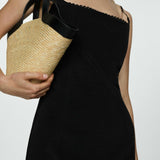 Mango dress nata in black