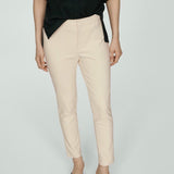 Mango trousers malu in raw-unbleached