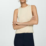 Mango trousers malu in navy