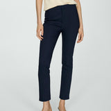 Mango trousers malu in navy