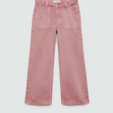 Mango jeans straight in pink