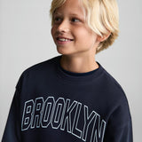 Mango sweatshirt berto in navy